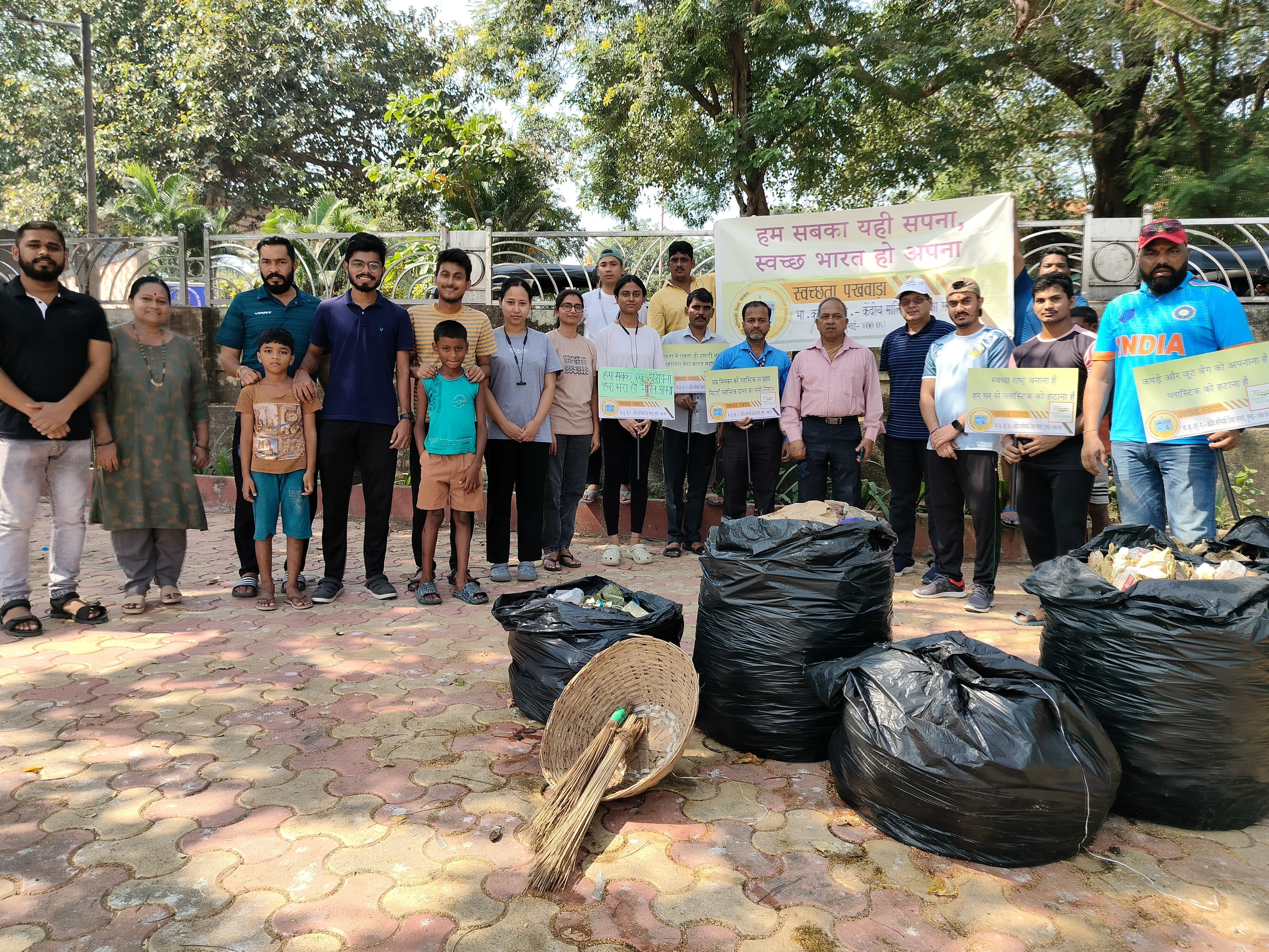 Swachhata Shram Daan at Harbadevi-30-10-2023